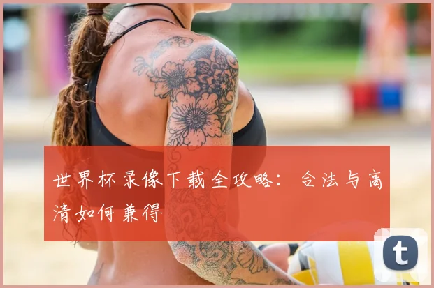 世界杯录像下载全攻略：合法与高清如何兼得