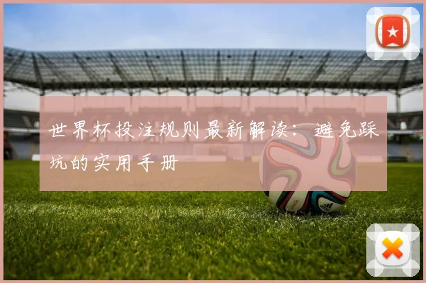 世界杯投注规则最新解读:避免踩坑的实用手册